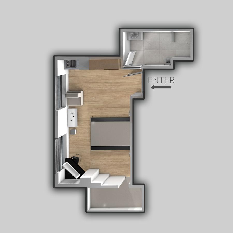 Astera Apart Hotel Skopje Bagian luar foto