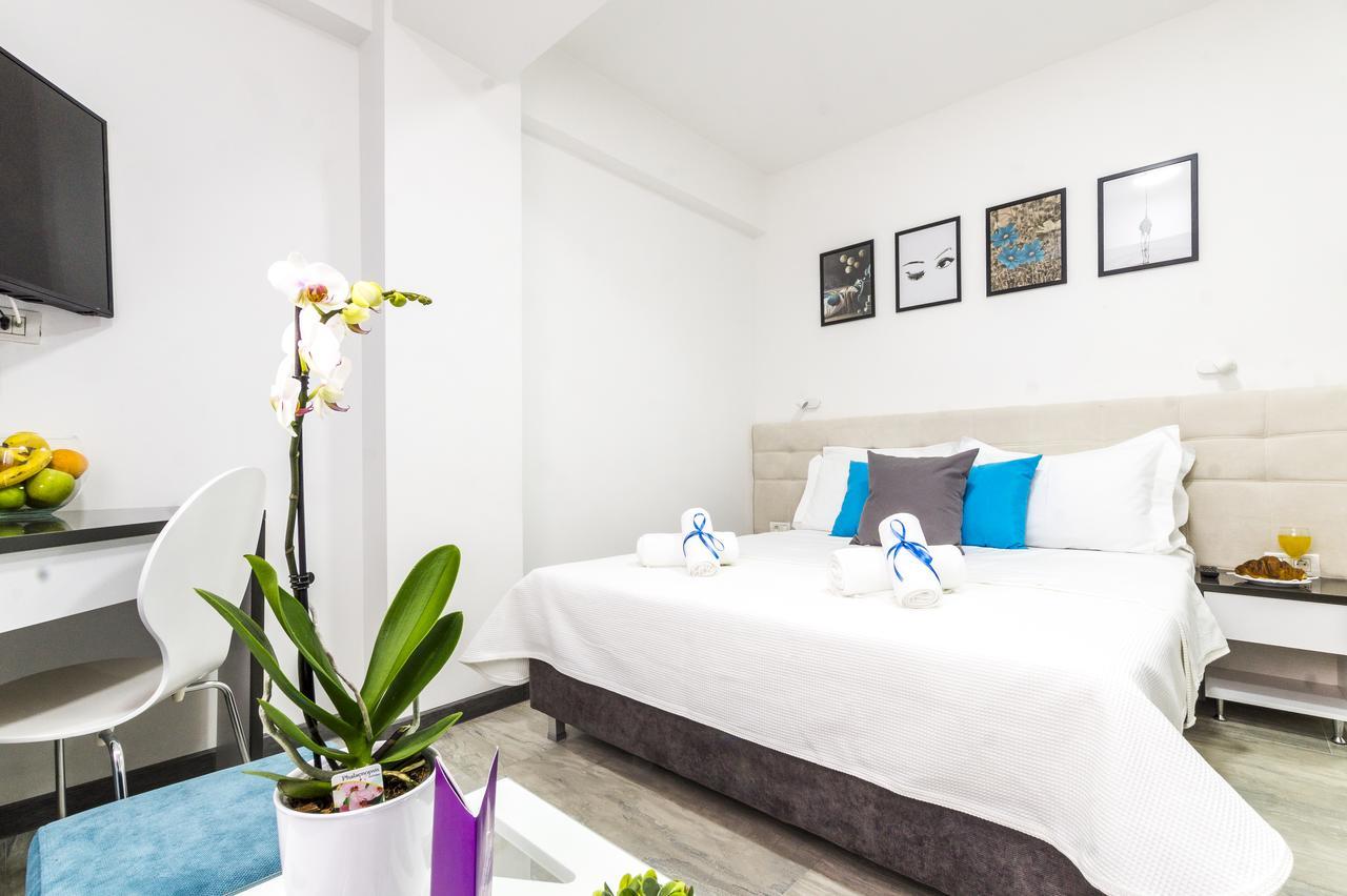 Astera Apart Hotel Skopje Bagian luar foto