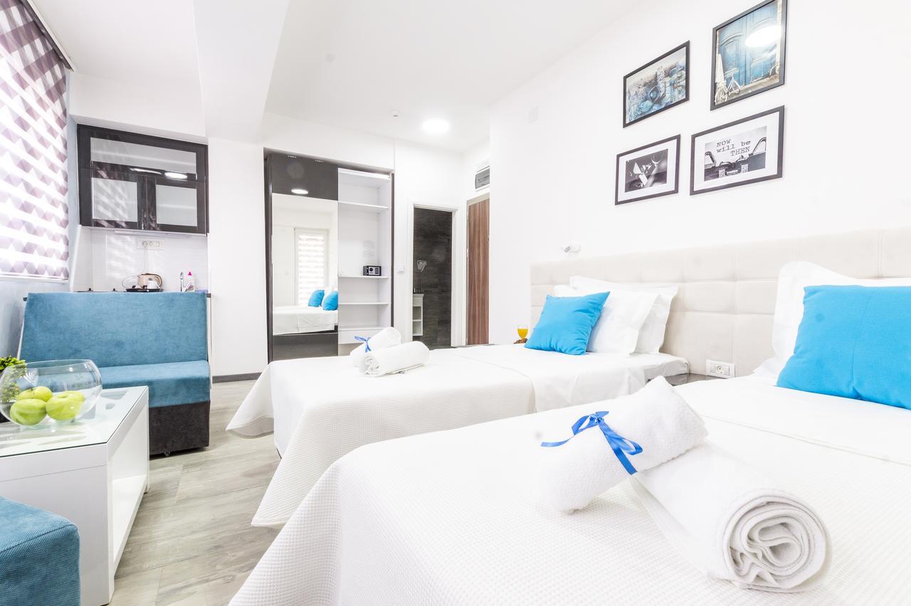 Astera Apart Hotel Skopje Bagian luar foto