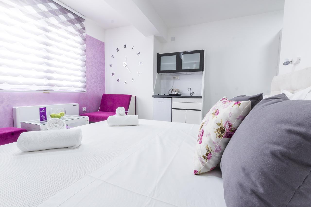 Astera Apart Hotel Skopje Bagian luar foto
