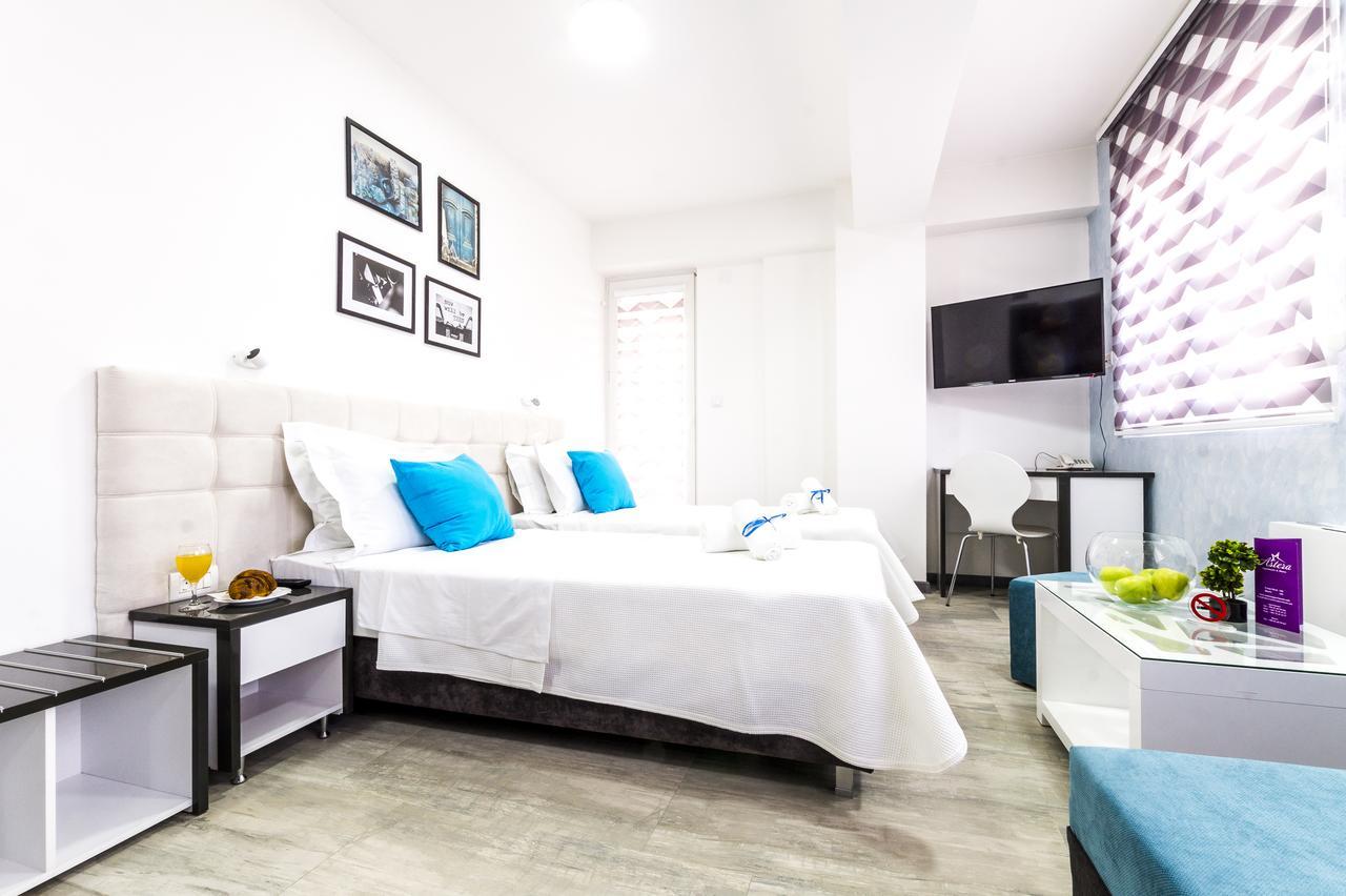 Astera Apart Hotel Skopje Bagian luar foto